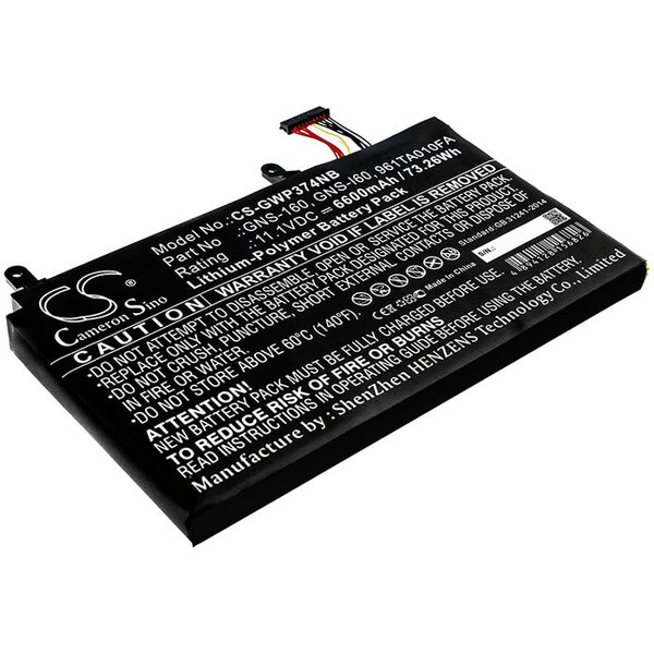 Bsc Preferred Gateway 961TA010FA Laptop and Notebook Replacement Battery CS-GWP374NB.1 - main